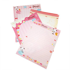 Chocopa (Chocolate Panda) - Letter Writing Set - Paper & Envelopes!