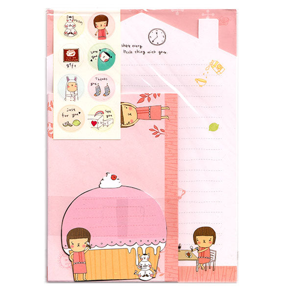 Cute Treat Time Letter Set!