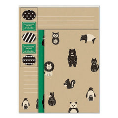 Mind Wave : Shirokuro Animal Letter set