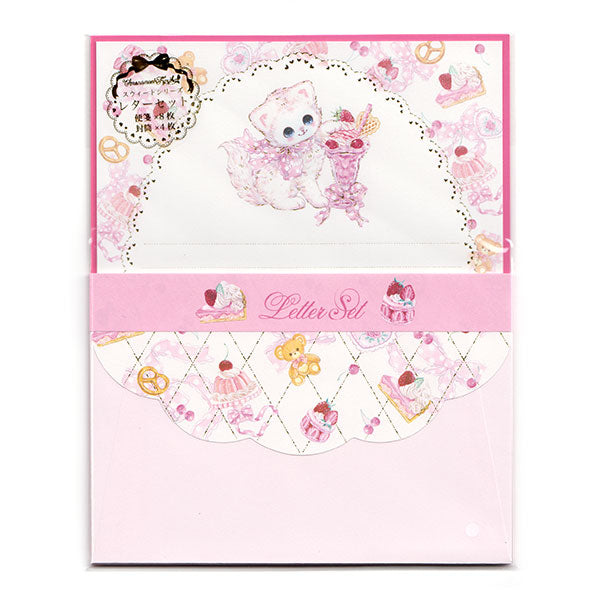 Letter Writing Set LUCKY DIP!  8 Sheets, 4 Envelopes + 4 Stickers