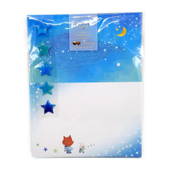 Genki-kun & Hana Starry Night Letter Set! From Illustrator Sayaka Nishide