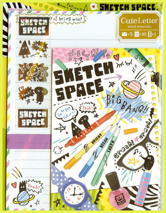 Mindwave : Sketch Space Letter set