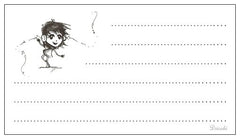 Music Girl - Pk of 20 Message Cards