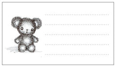 Sad Teddy - Pk of 20 Message Cards