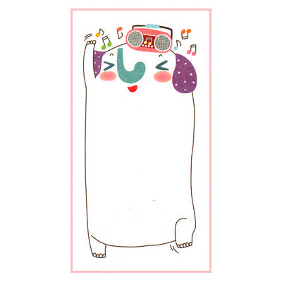 Pretty Cat Sticky Memo Notes Pad