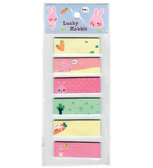 Lucky Rabbit Sticky Memo Tabs