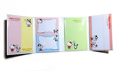 Hello Kitty & Panda - Official Sanrio Sticky Memo Notes