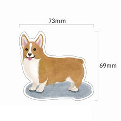 Cute Dog Sticky Memo Notes Pad! Welsh Corgi