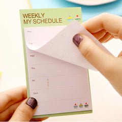 Weekly Planner & To-Do list Sticky Note Pads!
