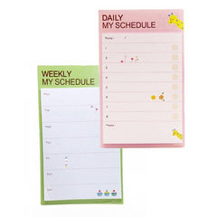 Weekly Planner + To-do list Sticky Memo Note Pads!