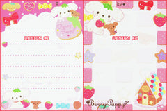 San-X : Berry Puppy mini memo pad #1