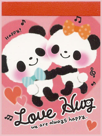 San-X : Chocopa memo pad! (chocaholic panda!)