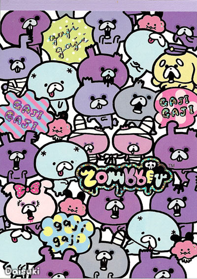 San-X : Sentimental Circus Mini Memo Pad! Shappo Swinging