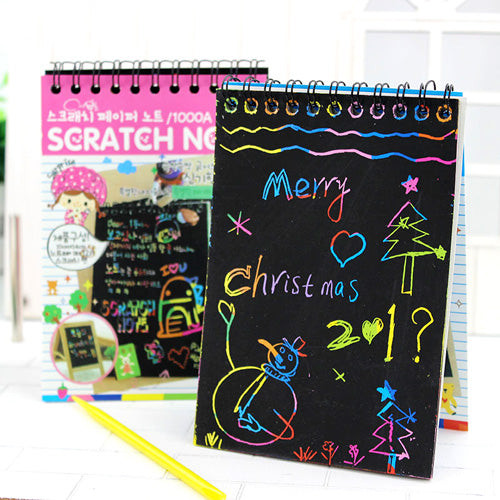 Rainbow Scratch Notes - Memo Pad! So cool!!!