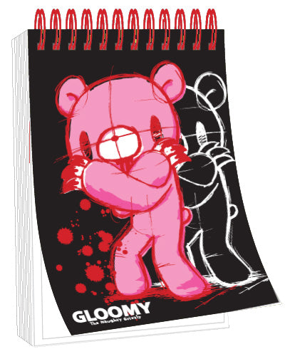 A4 Plastic File Folder - 2 Pockets - Baby Gloomy Bear