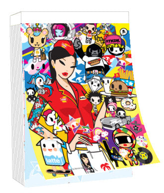 TokiDoki A5 Hardcover Notebook - Awesome!