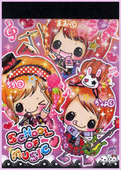 Kamio : Princess Friends mini notebooks in case!