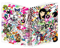TokiDoki A5 Hardcover Notebook - Awesome!