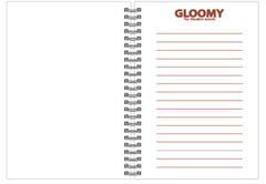 Gloomy Bear Baby! Cute A5 Notebook