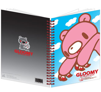 A4 Plastic File Folder - 2 Pockets - Baby Gloomy Bear