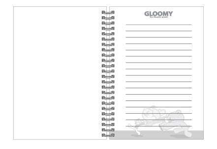 Gloomy Bear & Pity! Cute *Hardcover* A5 Notebook