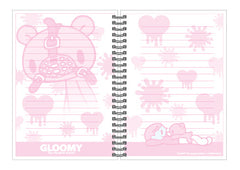 Adorable Gloomy Bear in a Box A5 Notebook