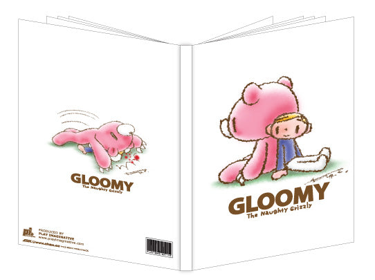 Gloomy Bear & Pity Hard cover A5 Note / Sketchbook