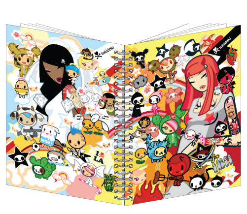 TokiDoki small Hardcover Notebook - Heaven vs Hell