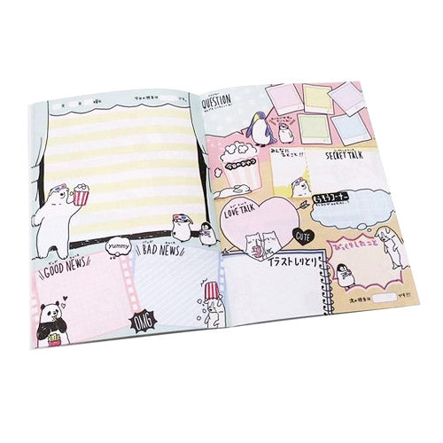 Crux : "Before Movie" Cute Animals B6 Exchange Notebook!