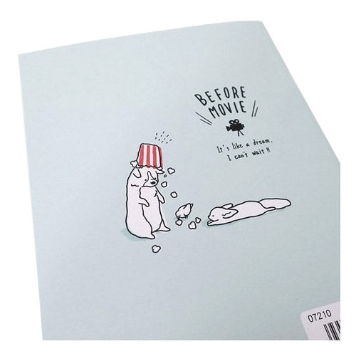 Crux : "Before Movie" Cute Animals B6 Exchange Notebook!