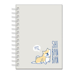 Mind Wave - Shiba Ban Hardcover Notebook (small)
