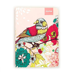 Mini Bird Note/Sketch book (pink) 132 multi-colour pages!