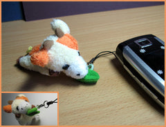 Hungry Cute Giraffe Plush Phone Hanger!