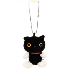 San-X : Kutusita Nyanko Plushie zipper mascot