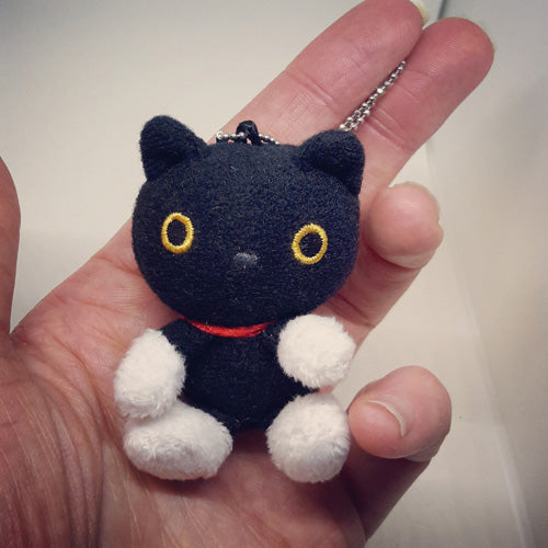 San-X : Kutusita Nyanko Plushie zipper mascot