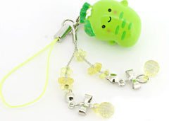 Kawaii Wasabi-kun Phone / Zipper Mascot!