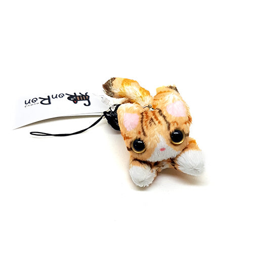 Cat, Cat, Cat! Pouncing Striped Cat Plush Hanger Mascot by Marie Maison de Mieux *Ron Ron*