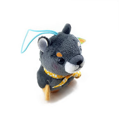 Amuse : Mameshiba San Kyoudai - Mamejiro Mini Plush 4.5cm Hanger / Bag Mascot!