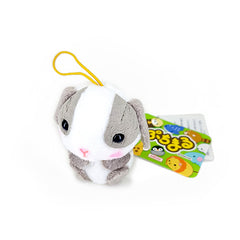 Amuse : Kawaii Grey Bunny Panpee Mini Plush 4.5cm Hanger / Bag Mascot!