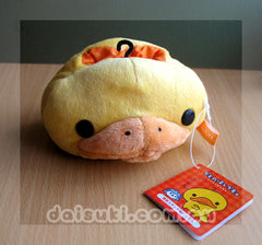 San-X : Kamo Platypus Plush Mobile Phone Seat / Remote Control Holder