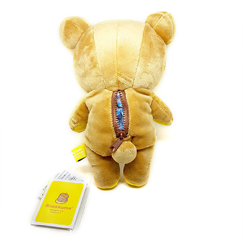 San-X : Cute Rilakkuma 22cm Plush Toy (With secret pouch!)!