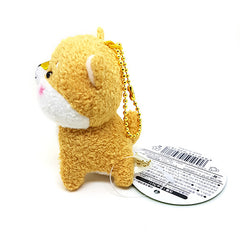 Fluffy Shiba Inu Mini Plush 7cm Keyring / Bag Mascot!