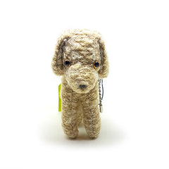 Standard Poodle Plushie zipper mascot / Phone hanger / Keyring - 9.5cm