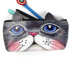 Sad Cat Pencil Case / Bag