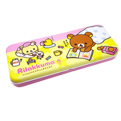San-X : Rilakkuma Pencil Tin with Removable Tray! Vintage 2011