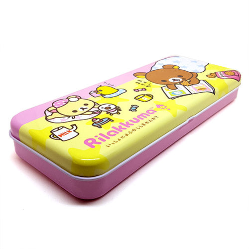 San-X : Rilakkuma Pencil Tin with Removable Tray! Vintage 2011