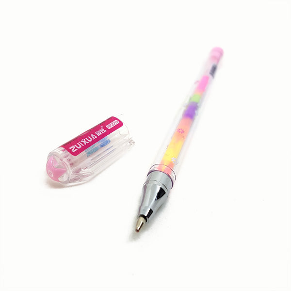 Rainbow gel ink pen! 
