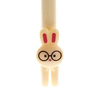 Cute Wabbits Gel Ink Pen x 1 pen - LUCKY DIP which one will you get! (Black ink)