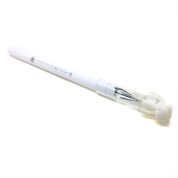 White Cat Gel Ink Pen (black ink!)