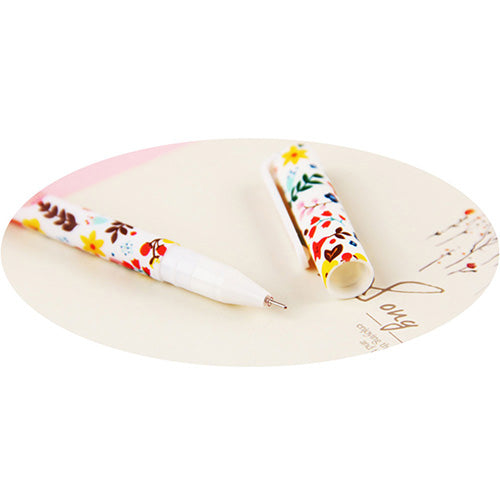 Set of 6 Coloured Gel ink Pen - 6 different ink colours!